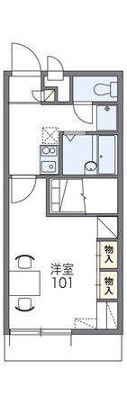 レオパレスグリスィーニヤの物件間取画像